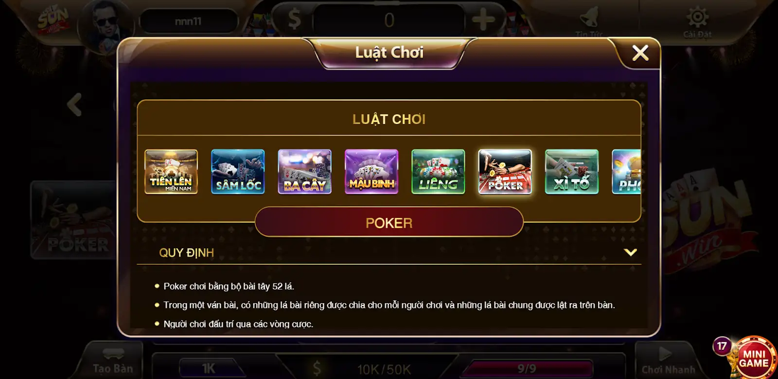 Cách chơi Poker Zowin - Hướng dẫn chi tiết cho game bài được ưa chuộng nhất năm 2024