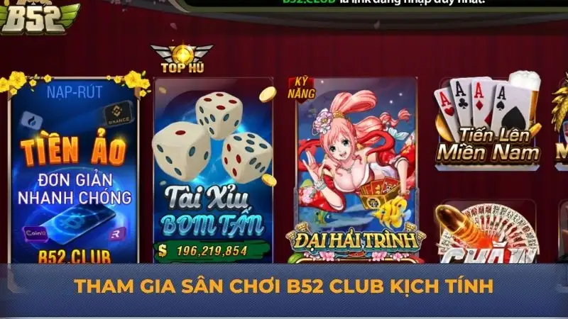 B52 Club – Nền tảng cá cược đỉnh cao cho mọi người chơi