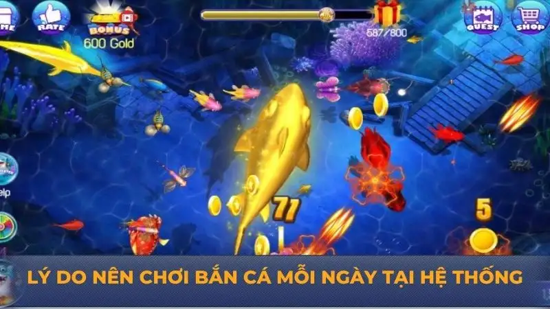 Bắn cá 789Bet – Trải nghiệm sống động với giải thưởng khủng