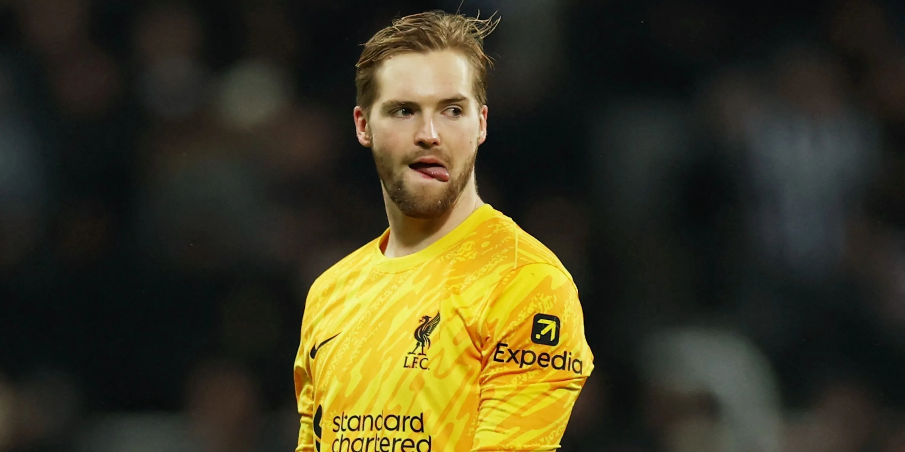 Caoimhin Kelleher, thủ môn của Liverpool, mục tiêu của Aston Villa