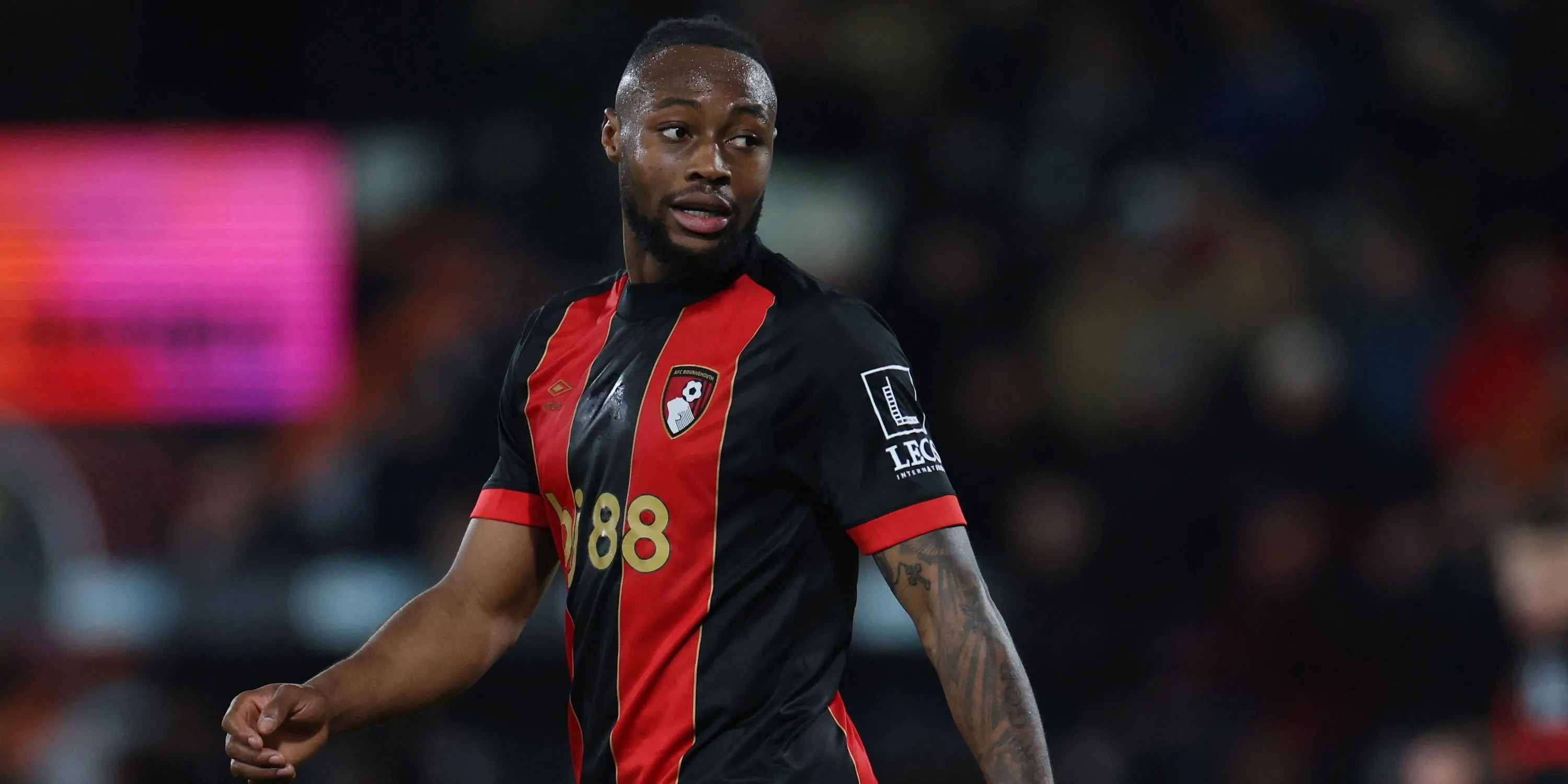 Tiền đạo Antoine Semenyo của Bournemouth, mục tiêu tiềm năng trên thị trường chuyển nhượng của Arsenal