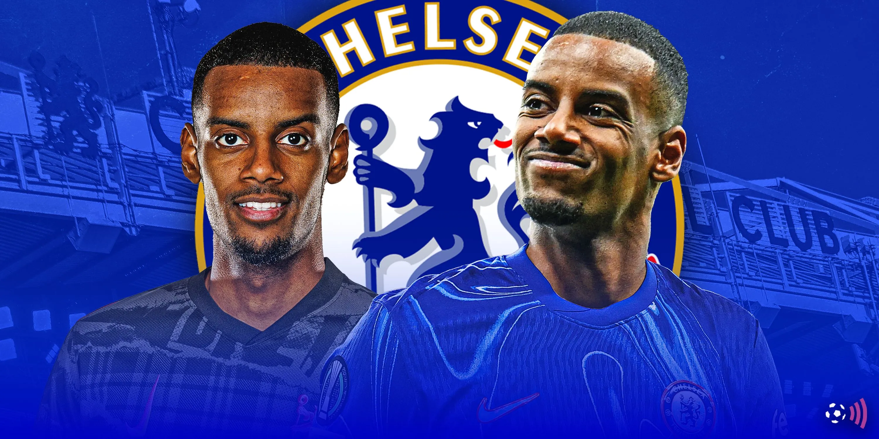 Hình ảnh so sánh Hugo Ekitike và Alexander Isak, hai tiền đạo được Chelsea quan tâm