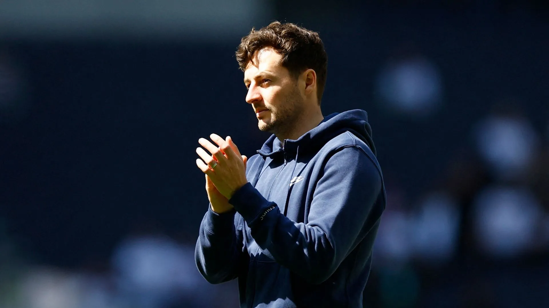Huấn luyện viên Ryan Mason, người được kỳ vọng dẫn dắt West Brom và sử dụng mối quan hệ với Tottenham để chiêu mộ cầu thủ trẻ
