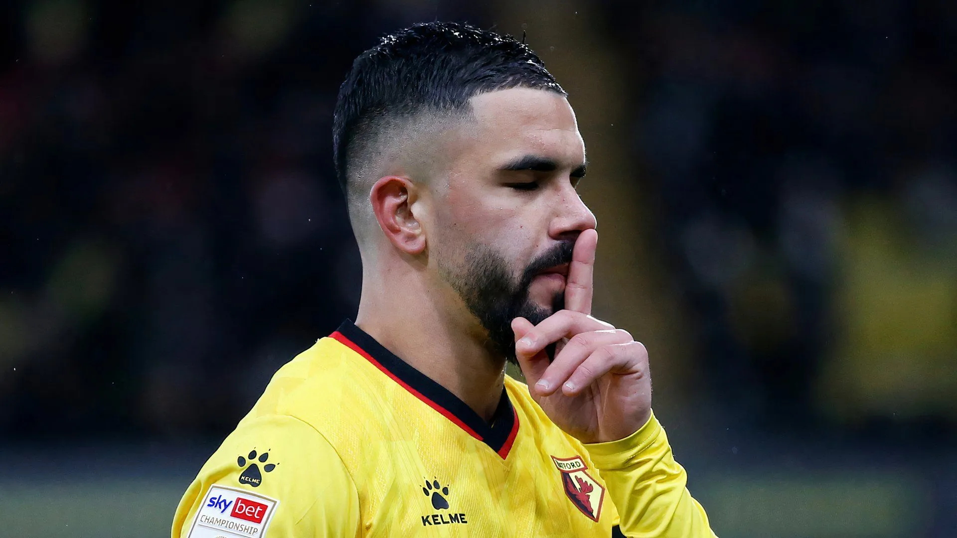 Imran Louza, tiền vệ người Morocco của Watford đang được nhiều CLB quan tâm