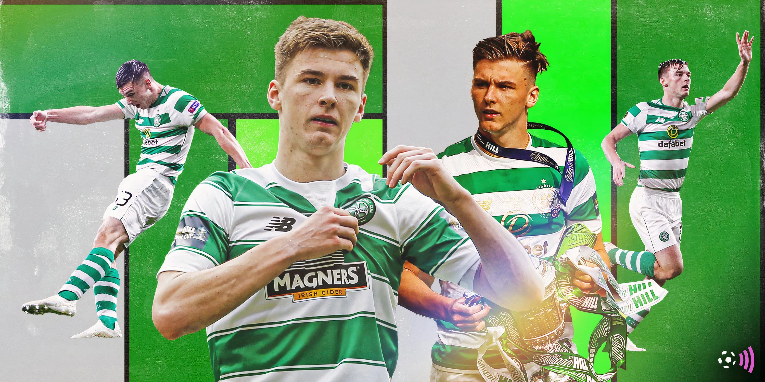 Kieran Tierney từng thi đấu tại Premier League trước khi trở về Celtic