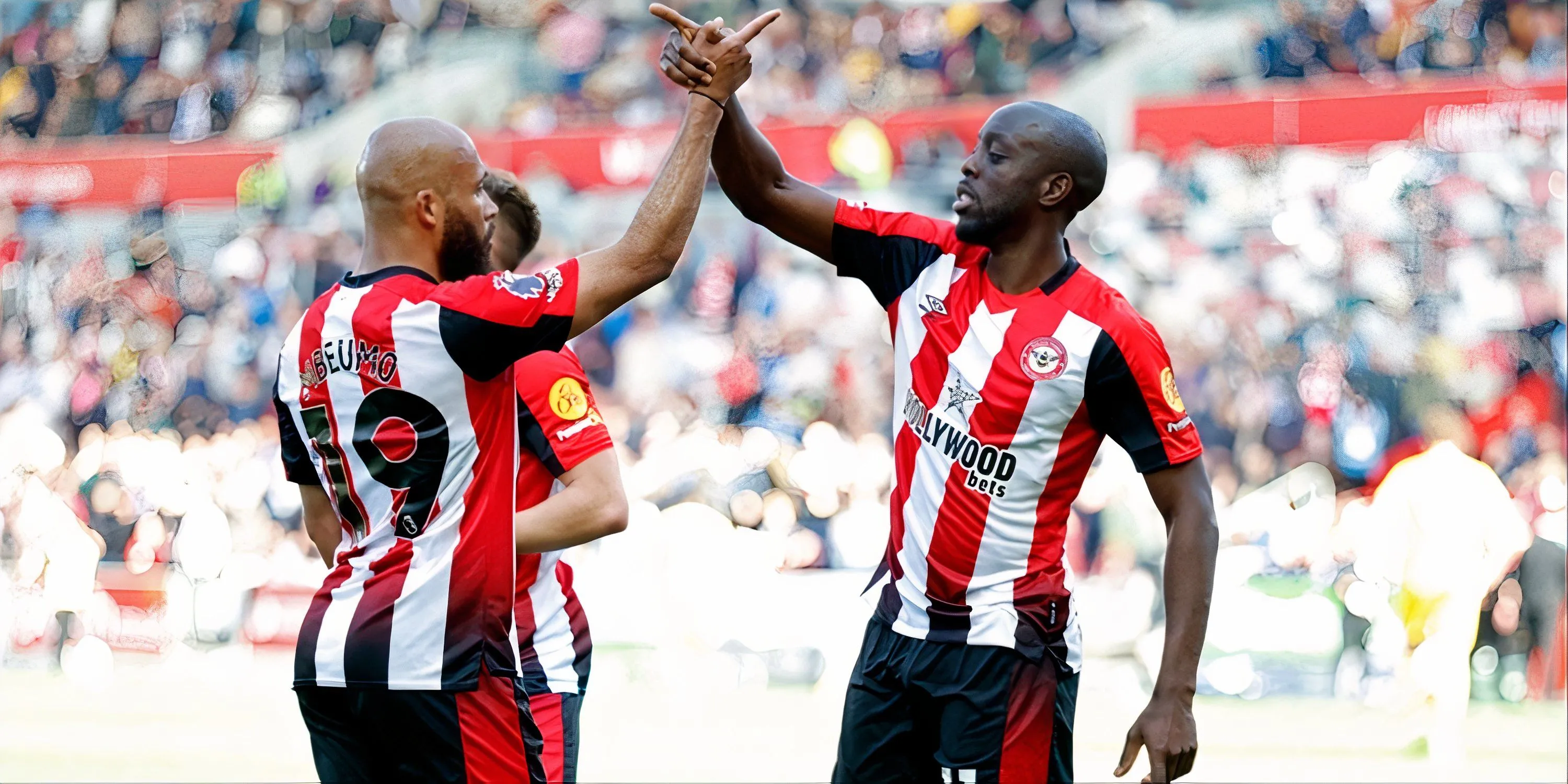 Tiền đạo Bryan Mbeumo của Brentford, mục tiêu hàng đầu của Manchester United