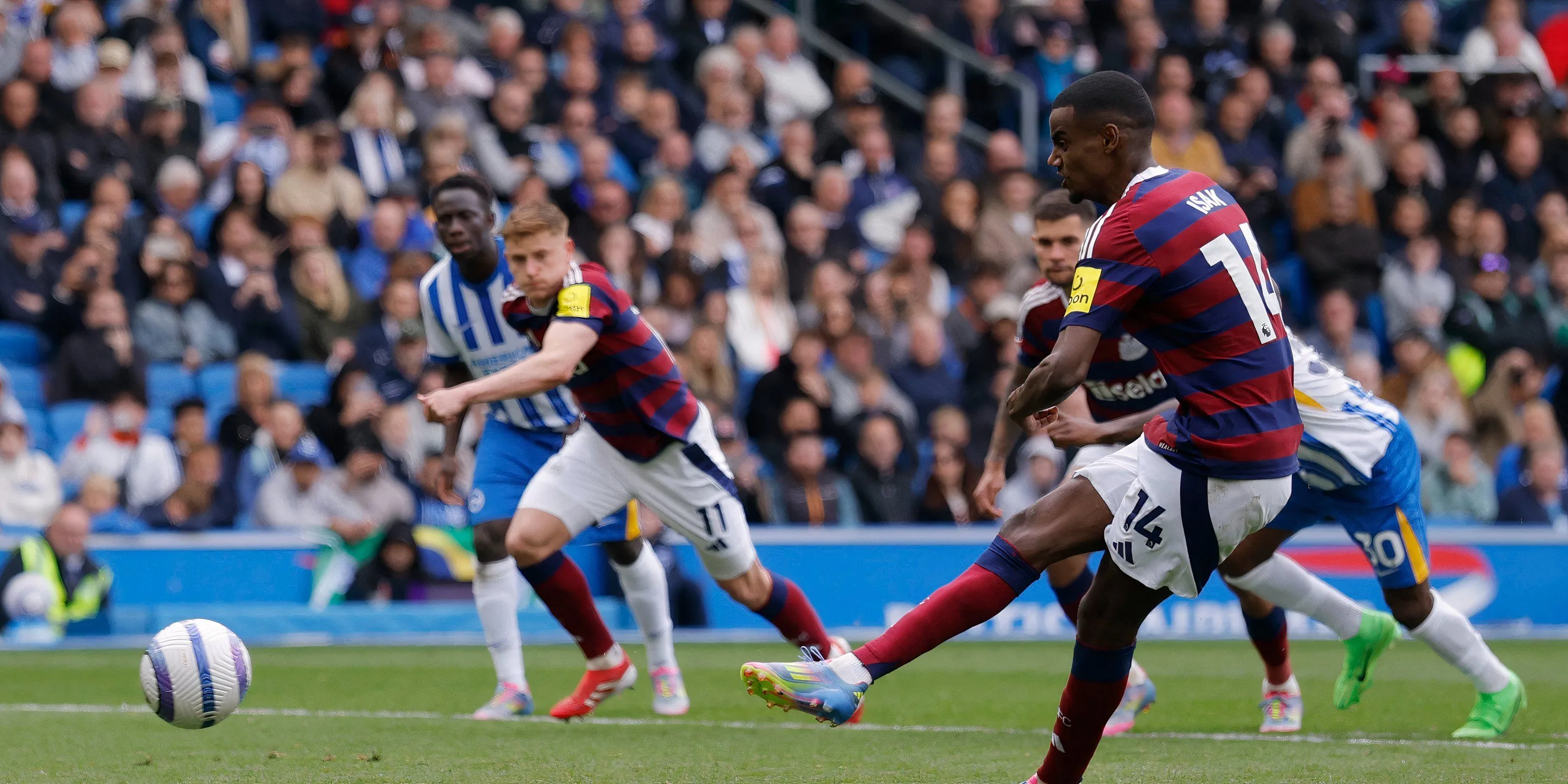 Alexander Isak trong màu áo Newcastle United