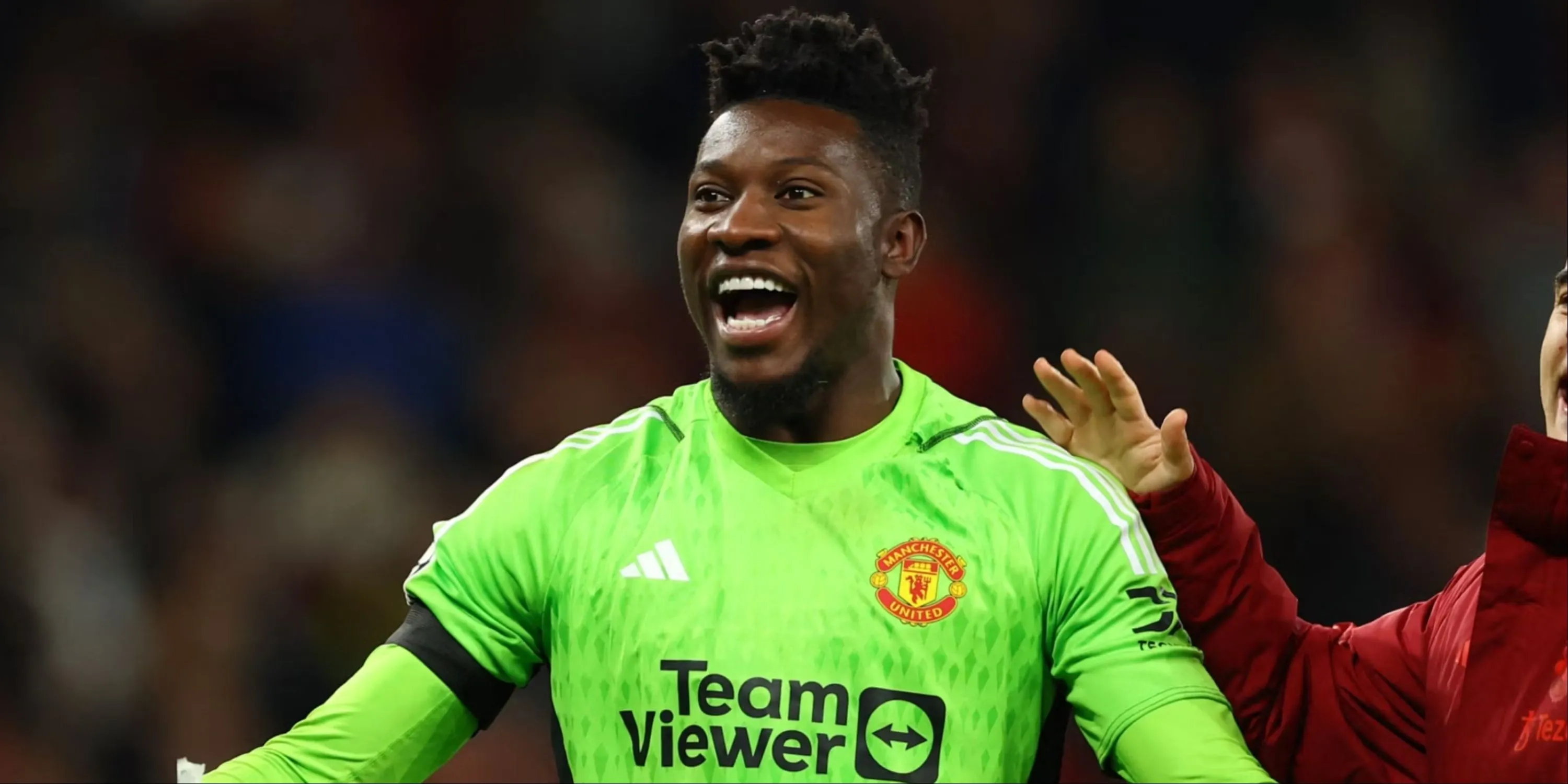Andre Onana, thủ môn Manchester United, trong trận đấu tại Premier League
