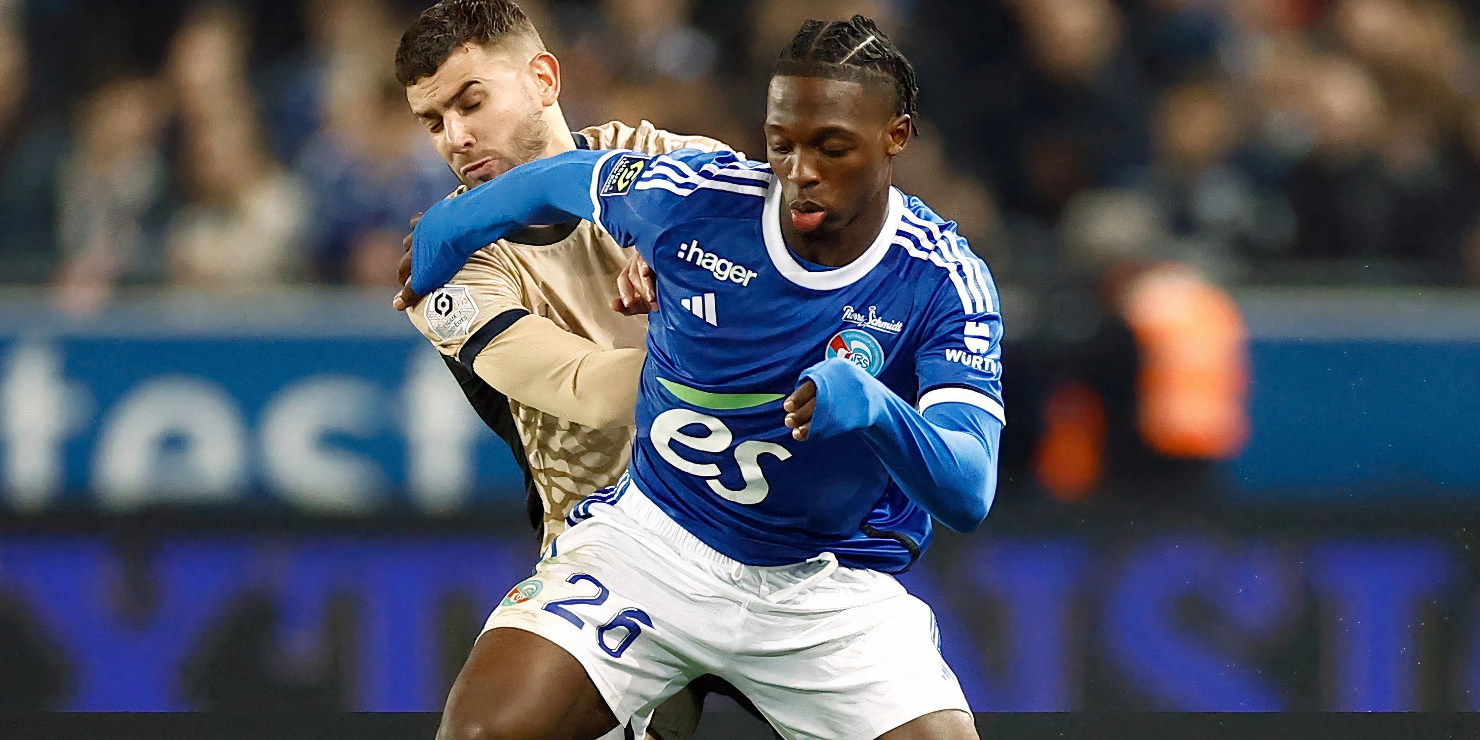 Dilane Bakwa, tài năng trẻ của RC Strasbourg được Leeds United quan tâm