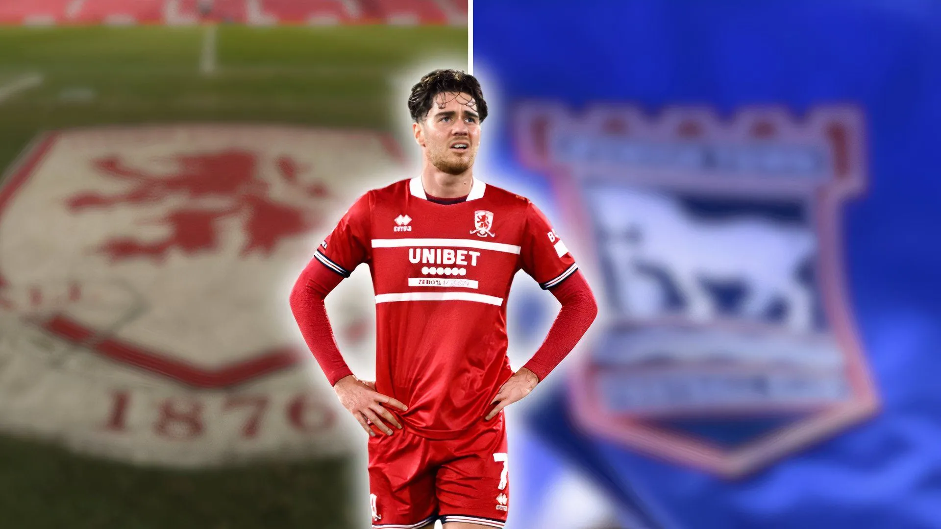 Hayden Hackney trong màu áo Middlesbrough giữa tin đồn chuyển nhượng