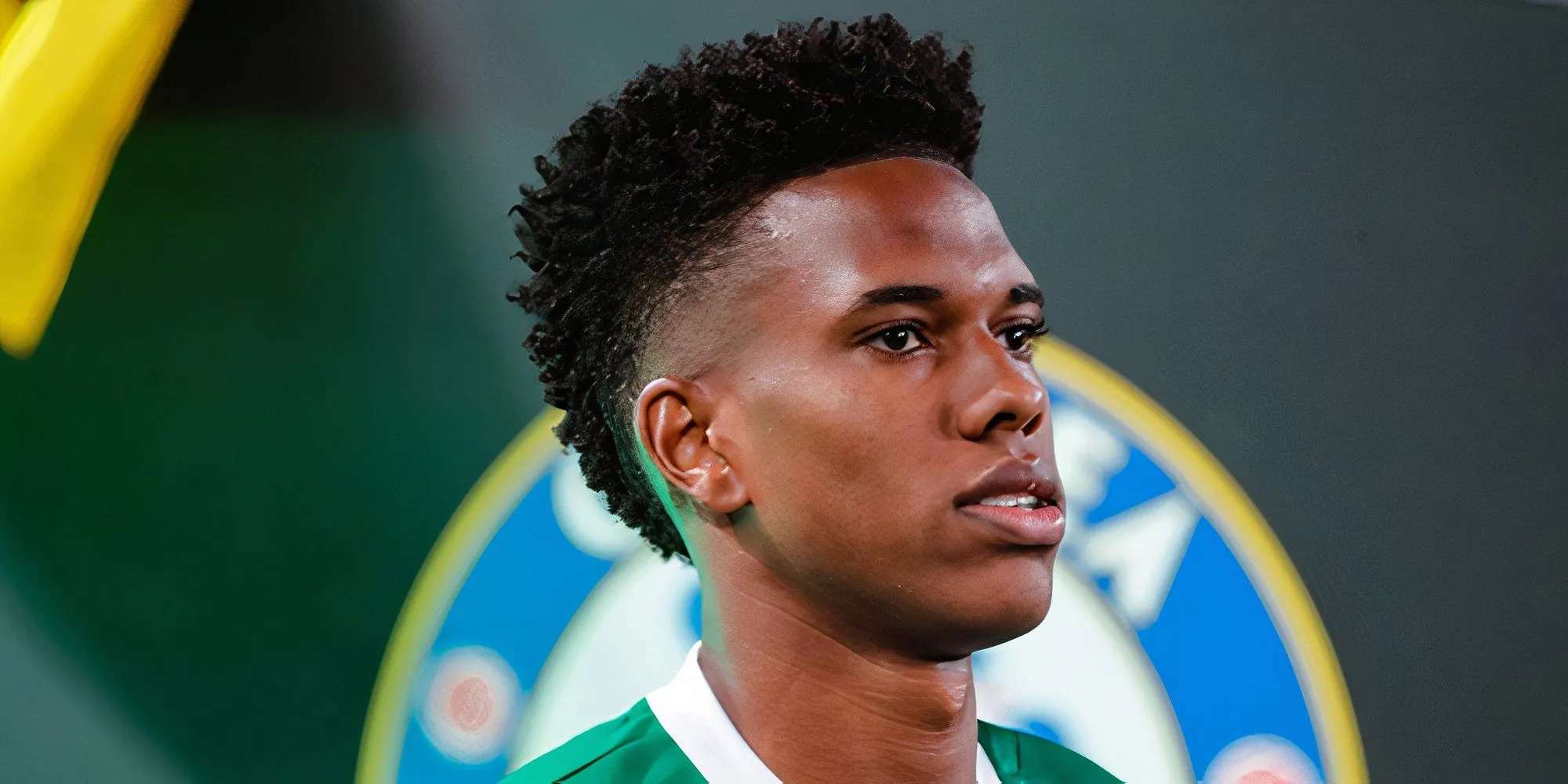 Tiền đạo cánh Willian Estevao trong màu áo Palmeiras, tiềm năng mới của Chelsea