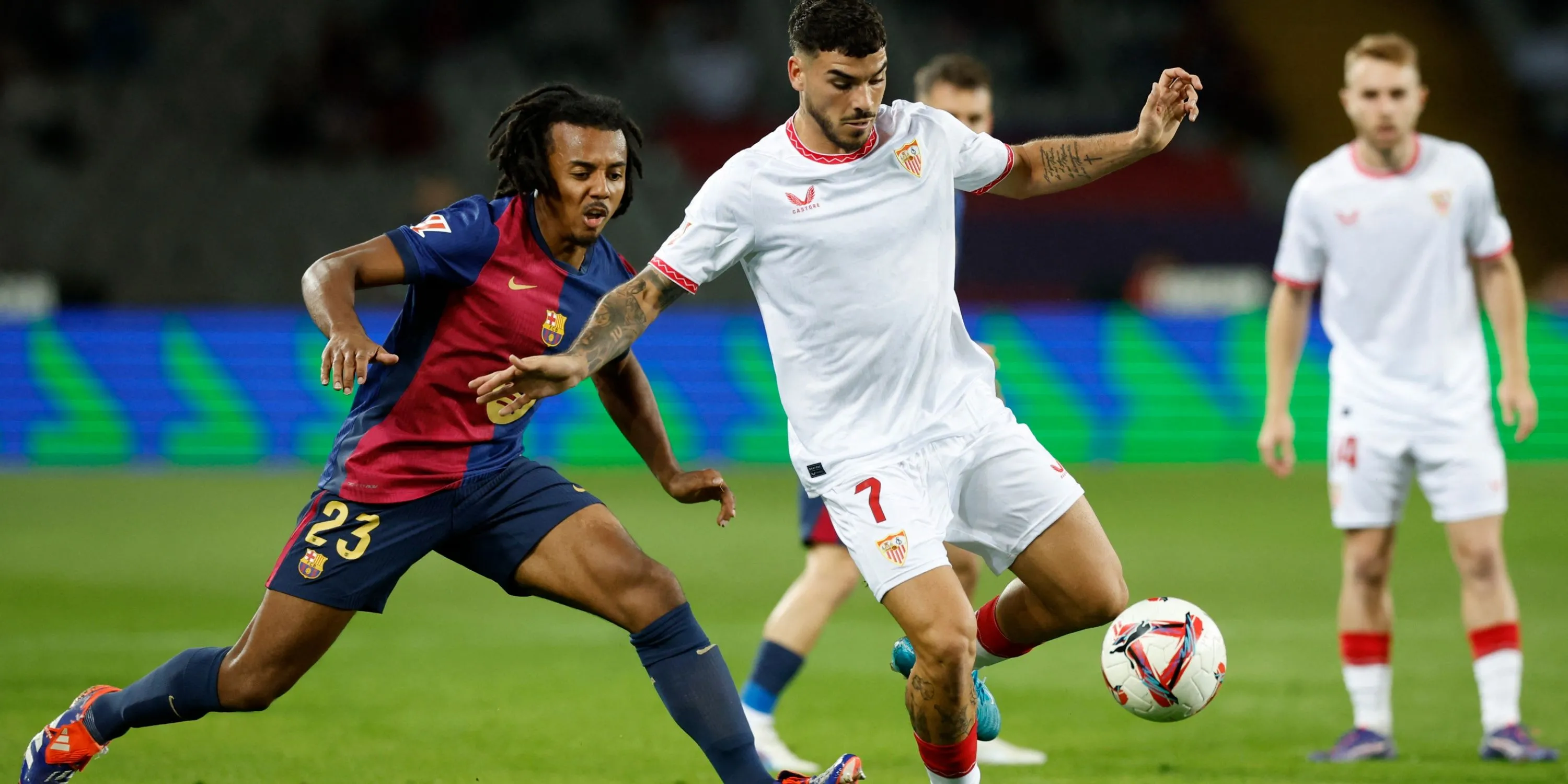 Tiền đạo Isaac Romero của Sevilla, mục tiêu chuyển nhượng hàng đầu của Ipswich Town