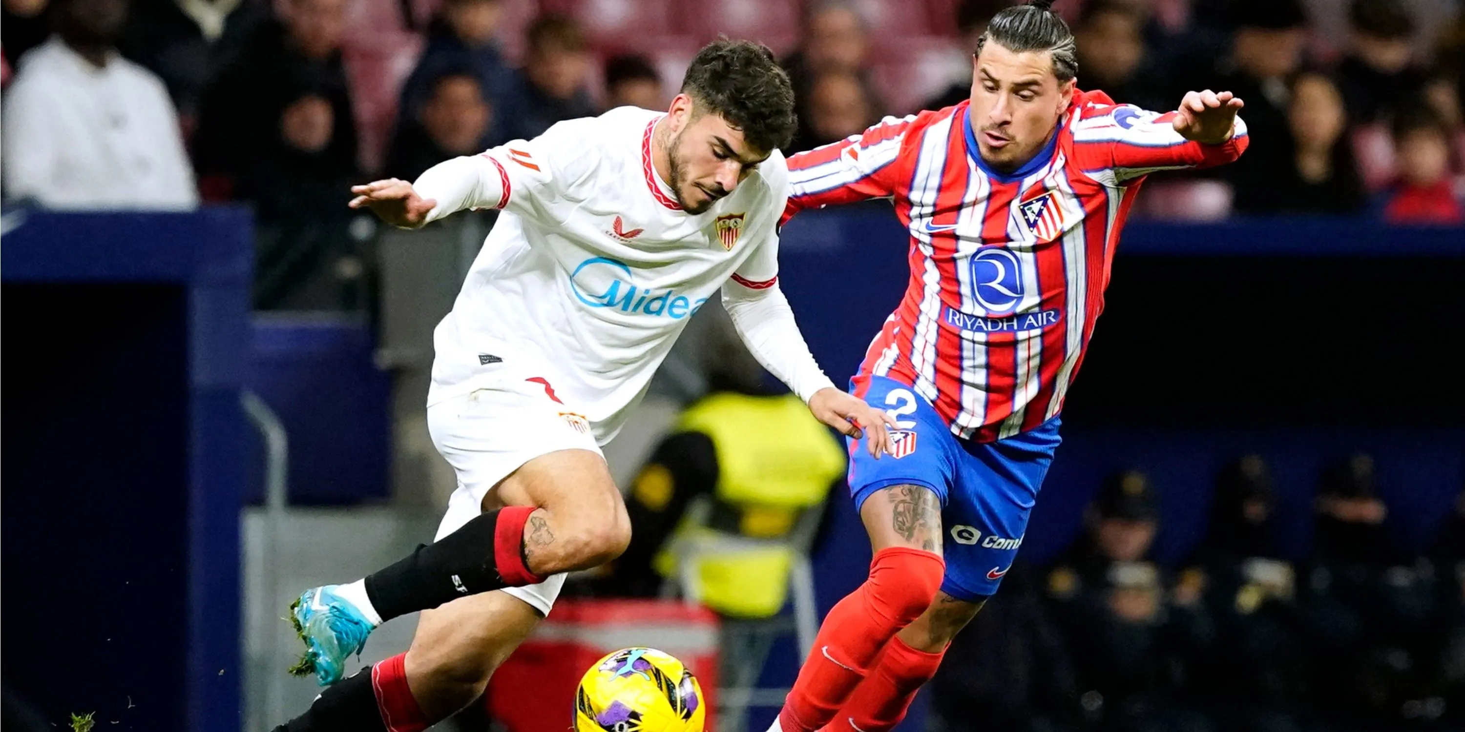 Tiền đạo Isaac Romero của Sevilla, mục tiêu tranh giành giữa Sheffield United và Ipswich Town.