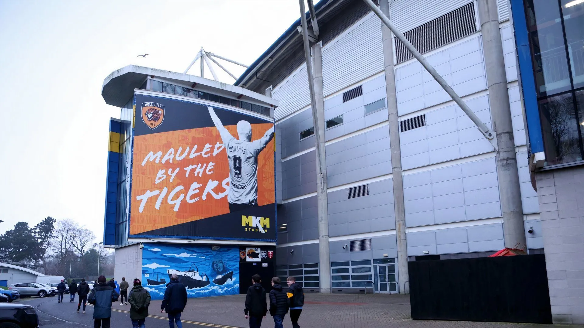 Toàn cảnh sân vận động MKM, sân nhà của câu lạc bộ Hull City