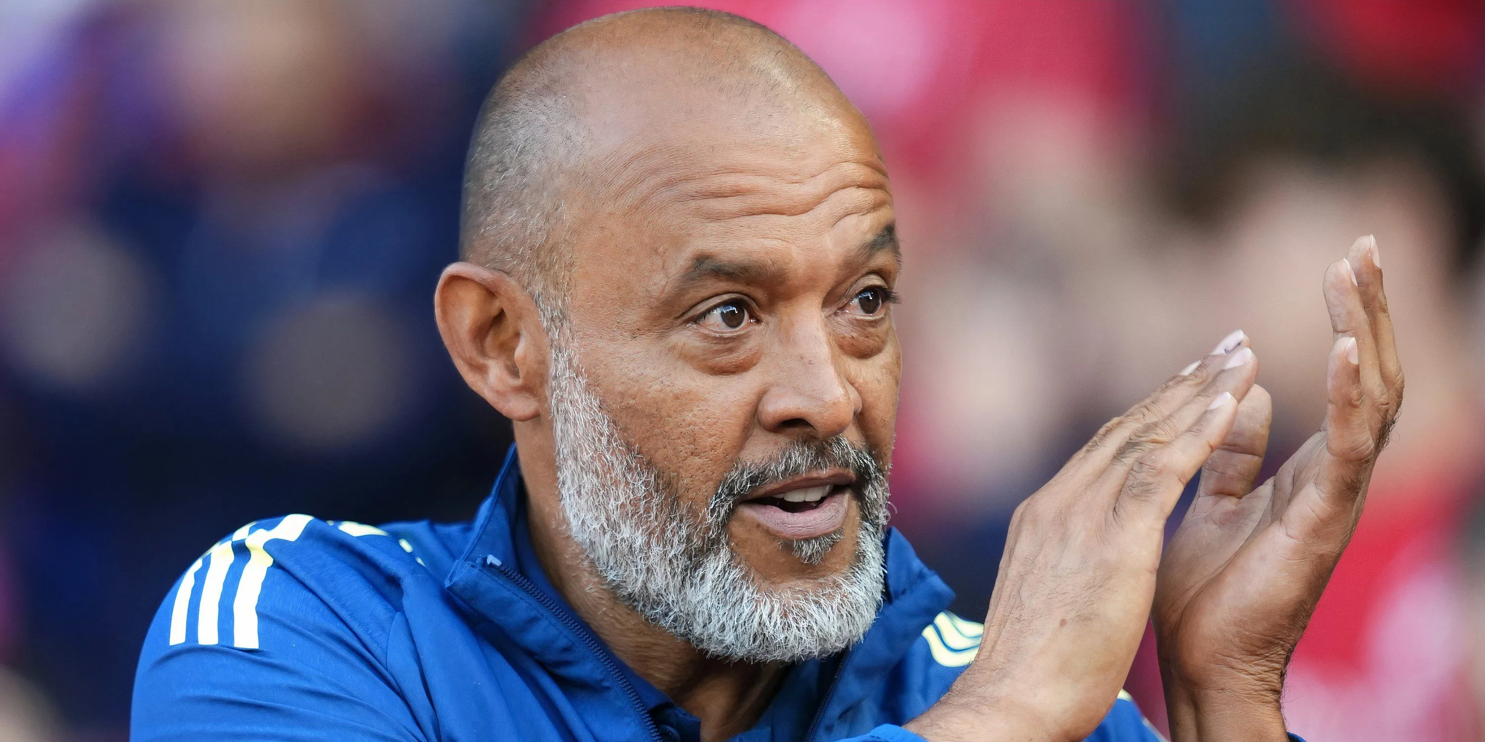 HLV Nuno Espirito Santo của Nottingham Forest phát biểu trong buổi họp báo