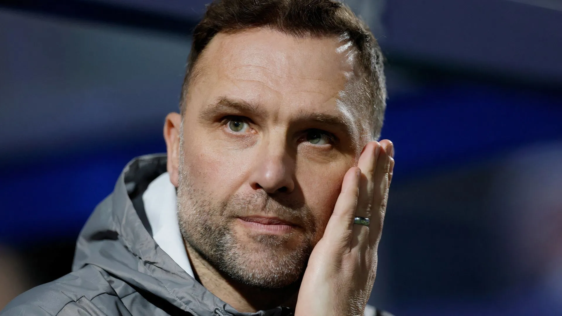 Huấn luyện viên John Eustace của Derby County, người đang nỗ lực củng cố đội hình